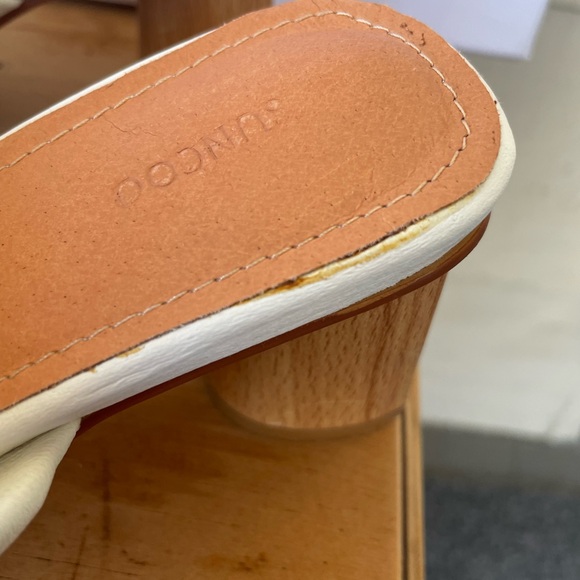 SUNCOO White Sandals Chaussures Honora Sandal 38 - Picture 8 of 13